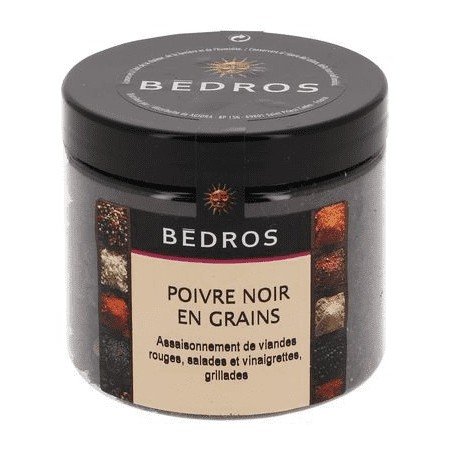 Poivre noir en grains Bedros - 100g