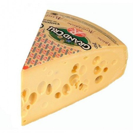 Emmental Grand cru au lait cru IGP label rouge 31,5% MG 1 kg